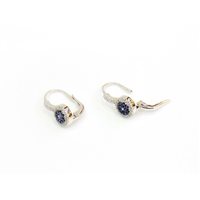 Orecchini Davite & Delucchi Donna in Oro bianco Zaffiro 0.32 Ct BB 008473 ZF - BB 008473 ZF
